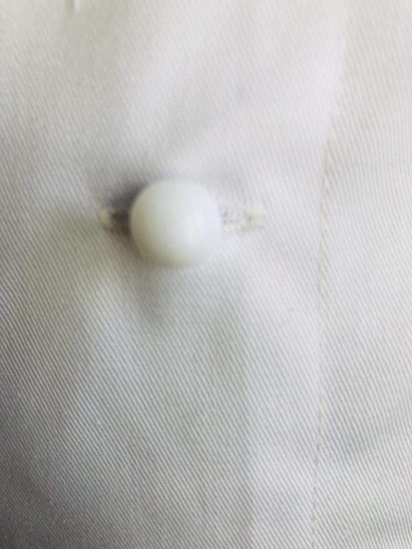 White Chef Buttons