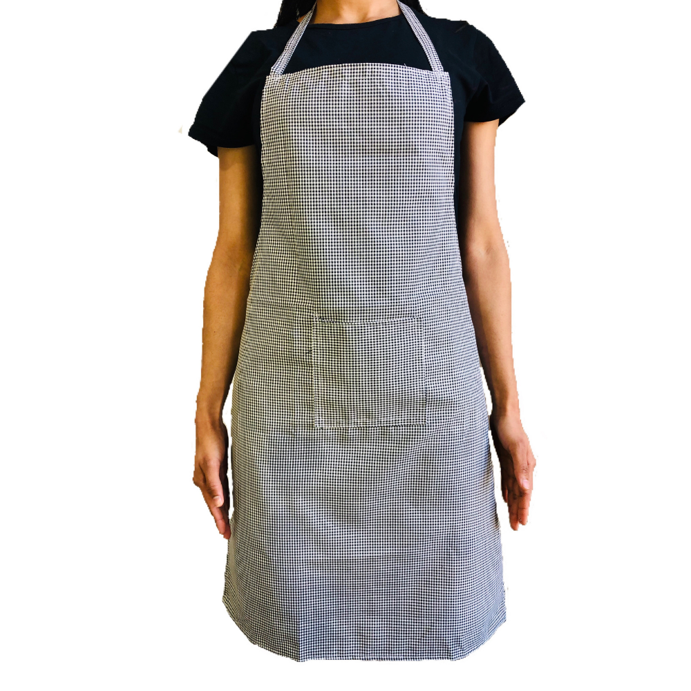 white chef aprons with pockets