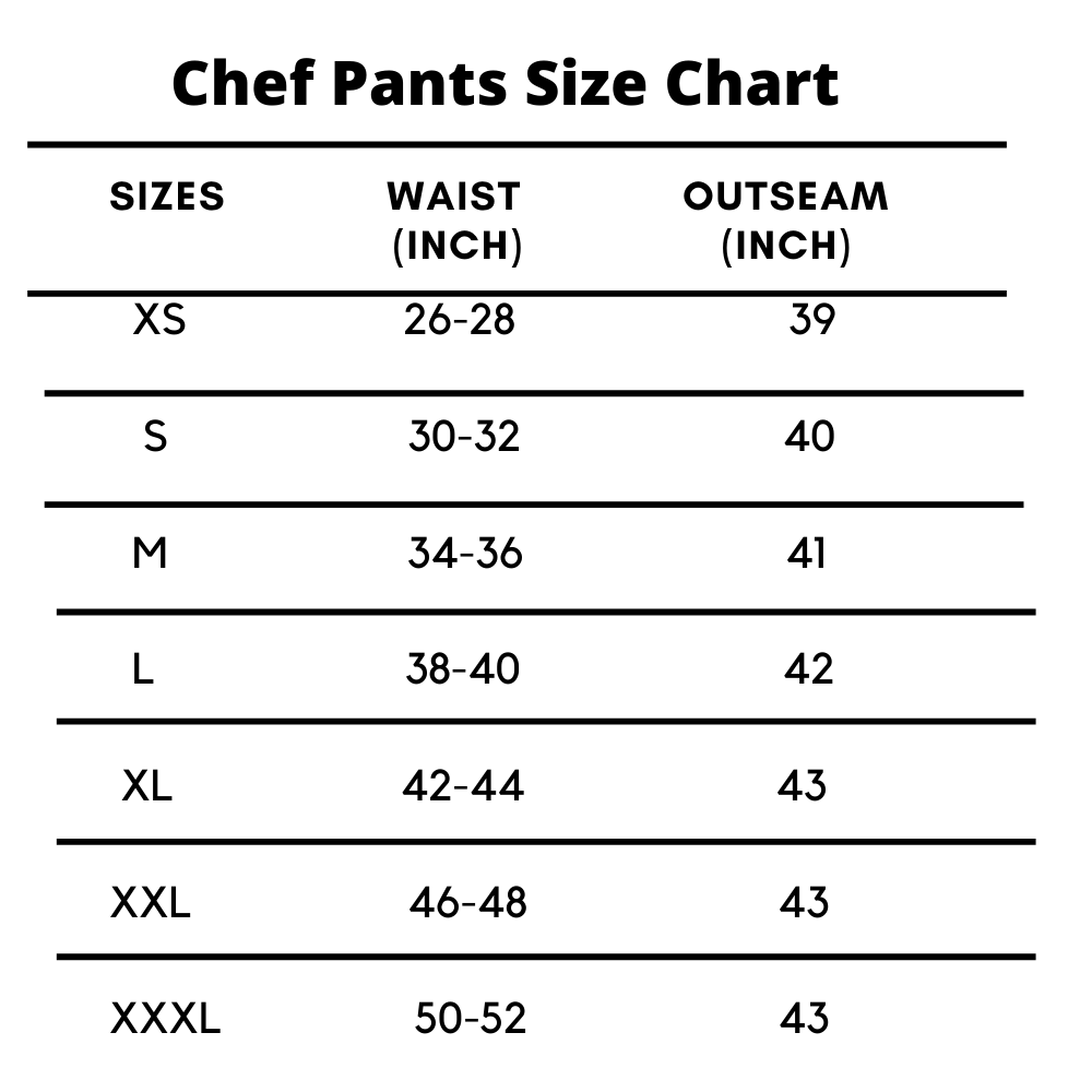Black & White Chef Pant : Find Your Perfect Chef Pant - Chef Uniforms