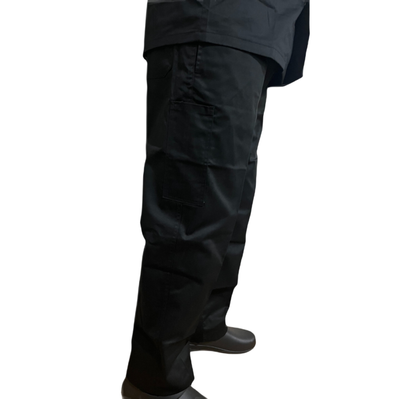 Waistband Chef Pants Black - Image 4