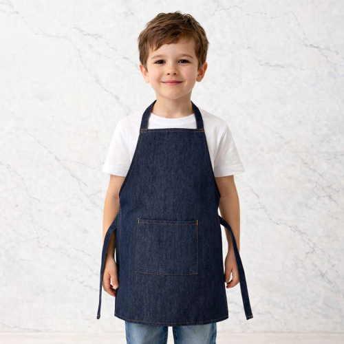 Kids Denim Bib Aprons
